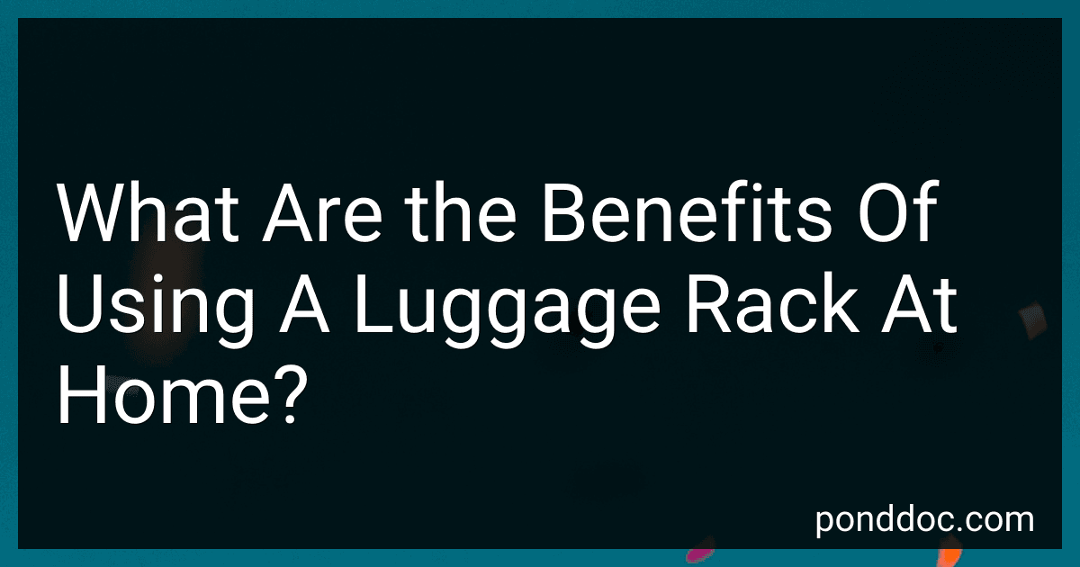 What Are the Benefits Of Using A Luggage Rack At Home? preview