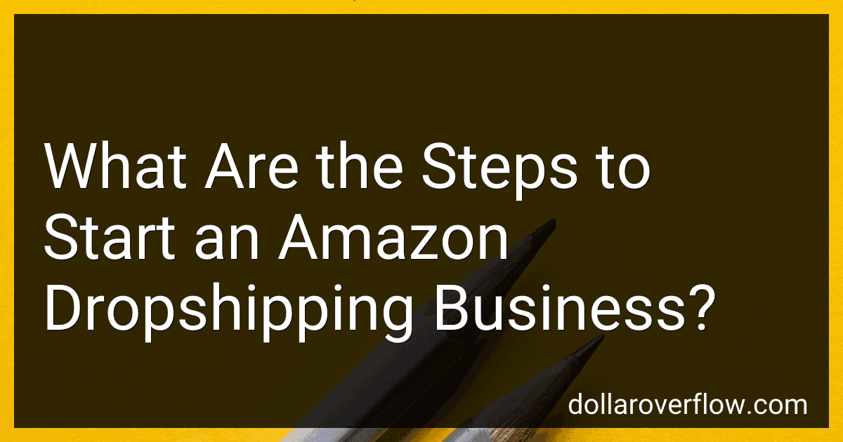 What Are the Steps to Start an Amazon Dropshipping Business? image