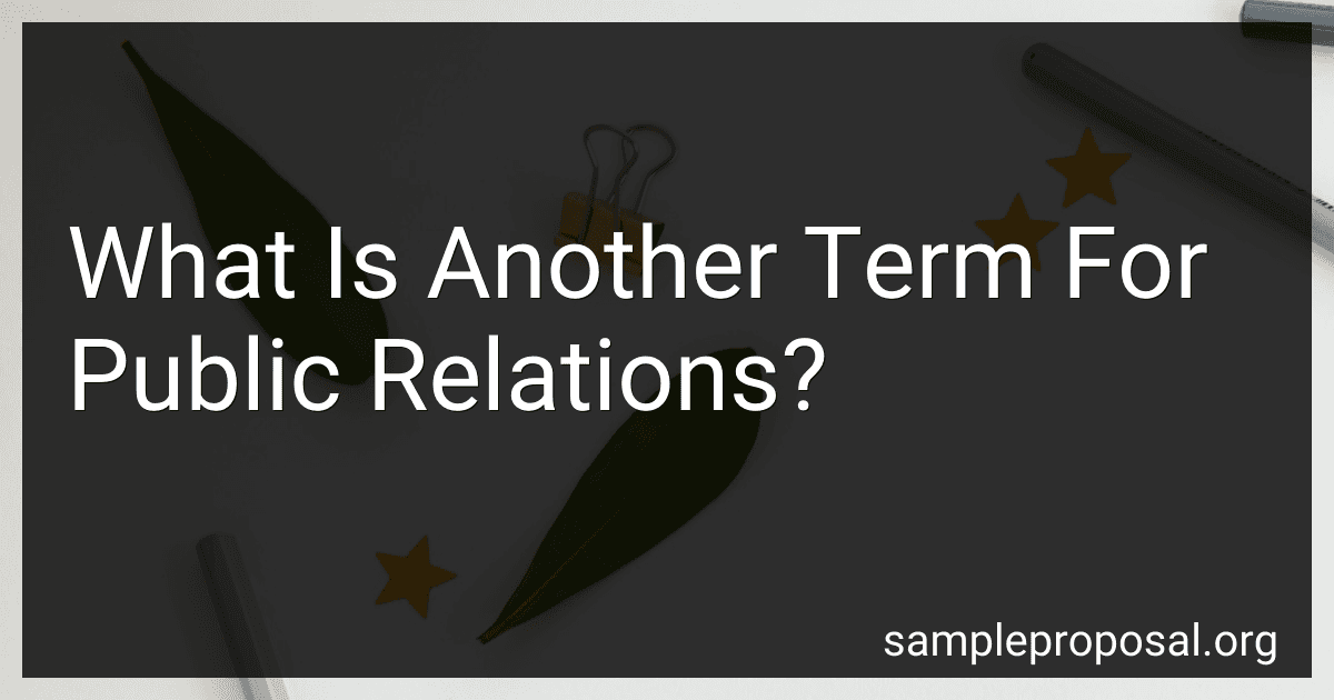 What Is Another Term For Public Relations? preview