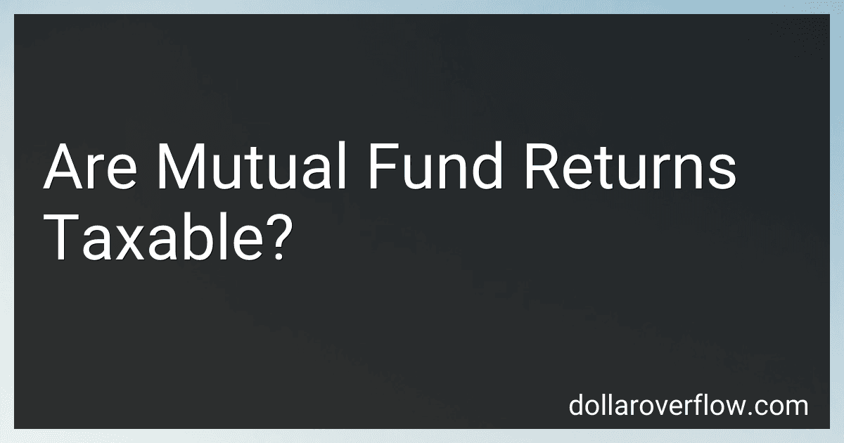 Are Mutual Fund Returns Taxable? image
