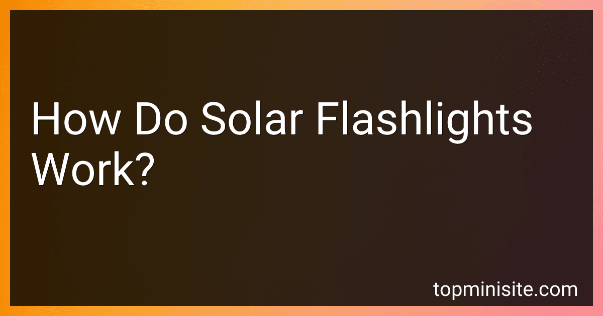 How Do Solar Flashlights Work? preview