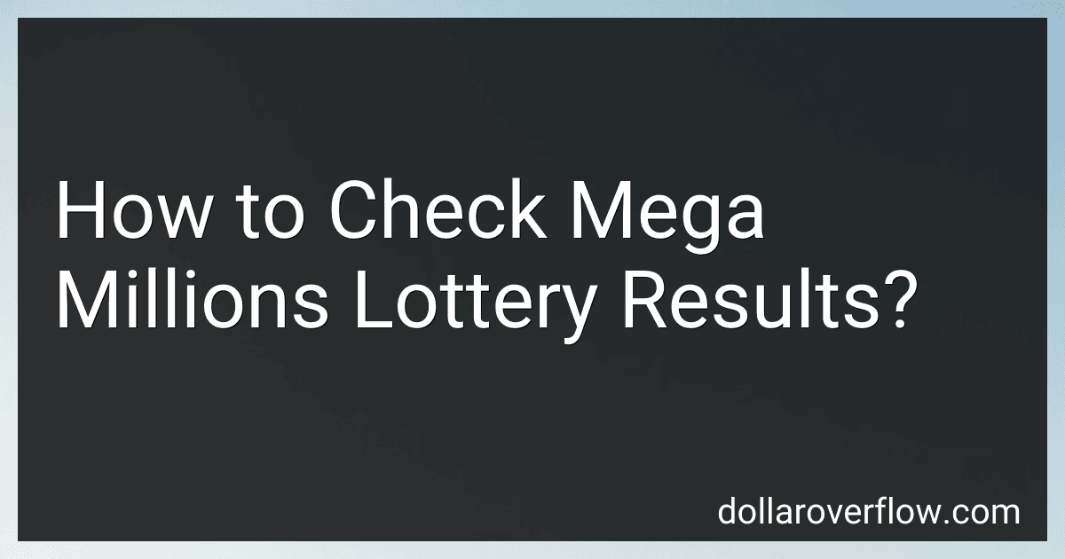 How to Check Mega Millions Lottery Results? preview