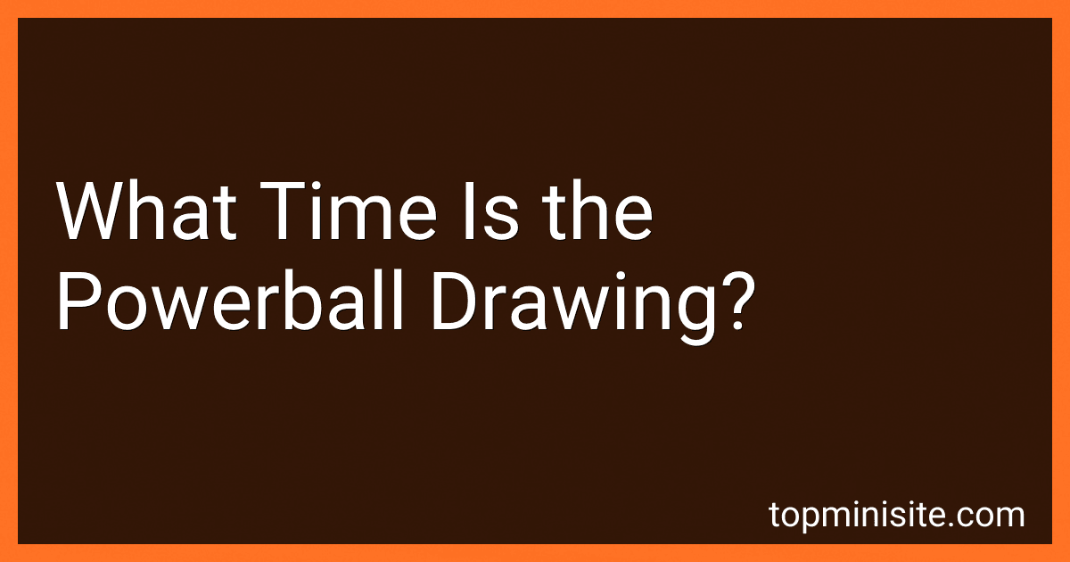 What Time Is the Powerball Drawing? image
