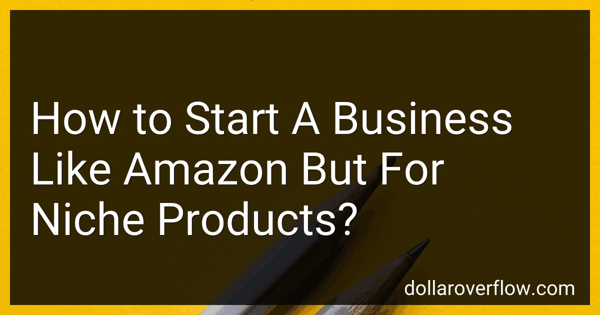How to Start A Business Like Amazon But For Niche Products? image