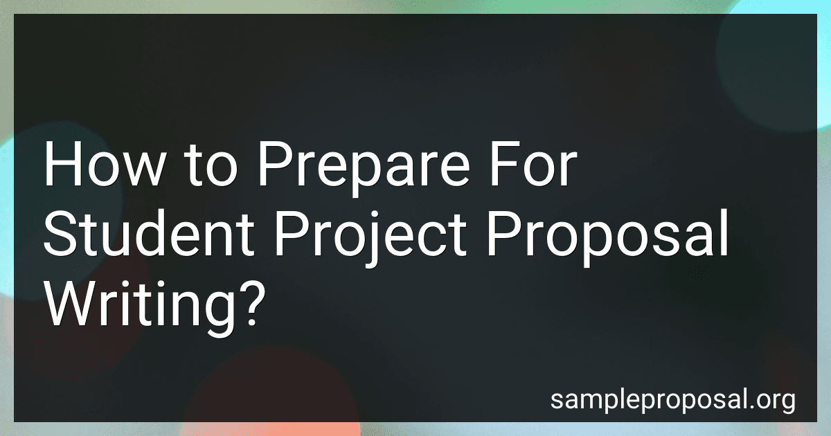 How to Prepare For Student Project Proposal Writing? preview