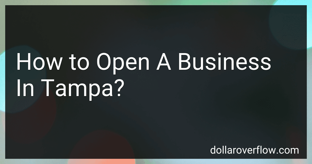 How to Open A Business In Tampa? image