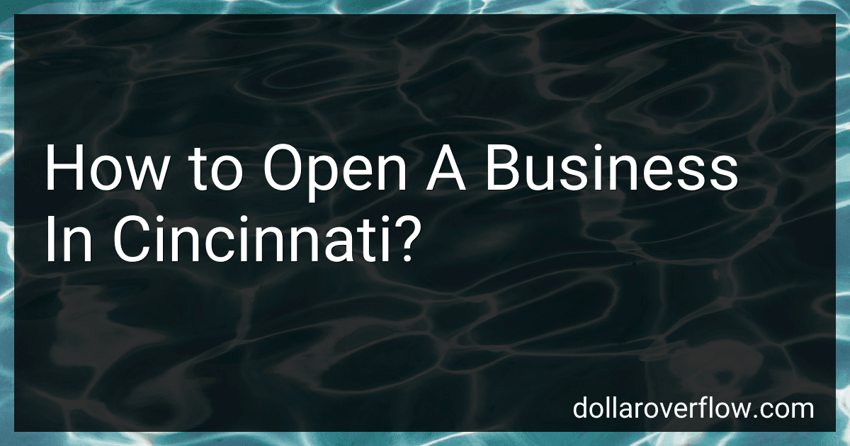 How to Open A Business In Cincinnati? image