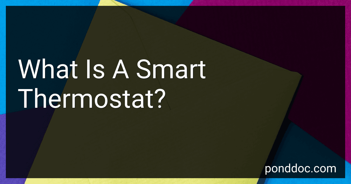 What Is A Smart Thermostat? image