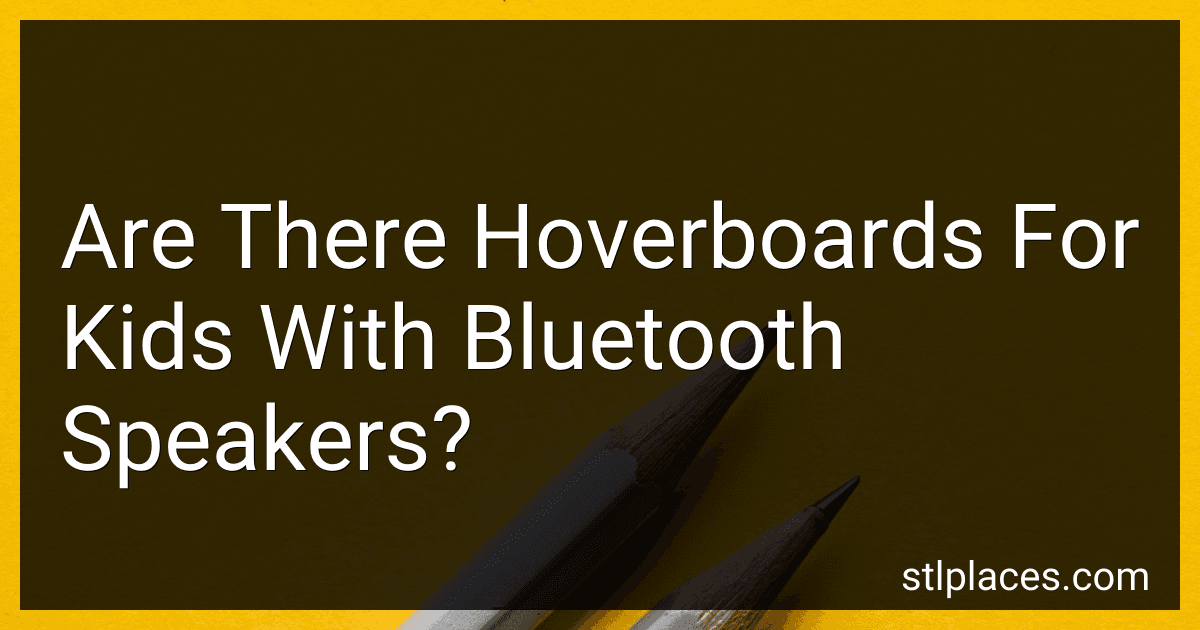 Are There Hoverboards For Kids With Bluetooth Speakers? preview