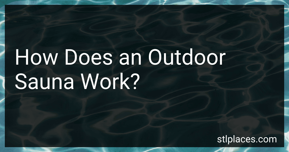 How Does an Outdoor Sauna Work? image