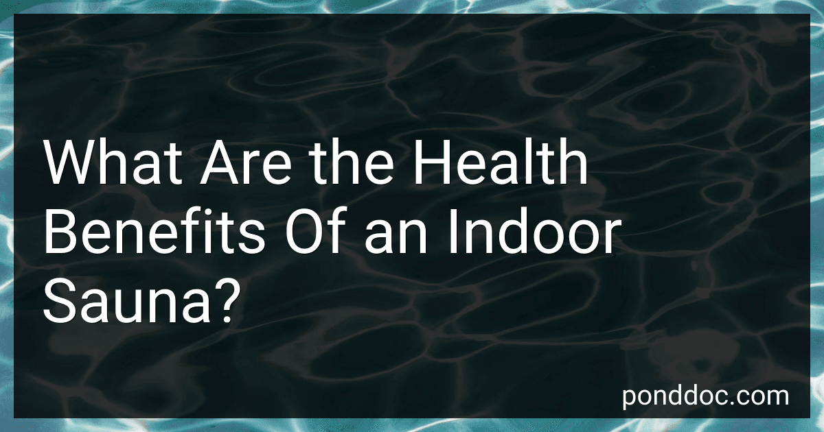 What Are the Health Benefits Of an Indoor Sauna? image