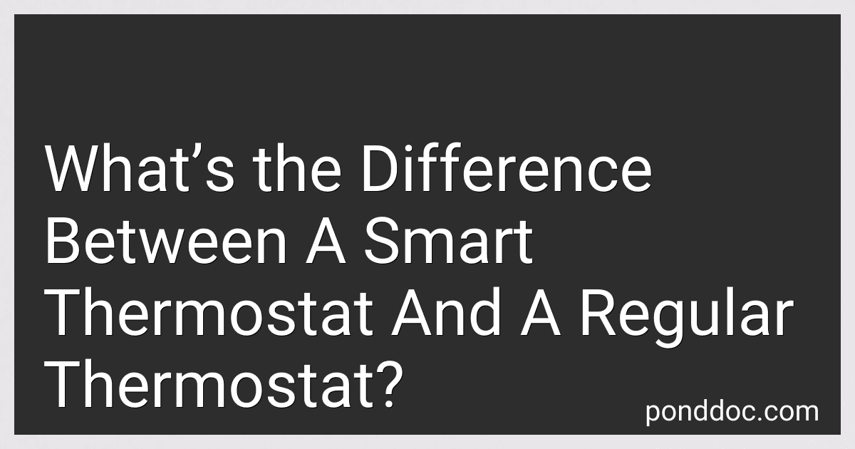 What’s the Difference Between A Smart Thermostat And A Regular Thermostat? image