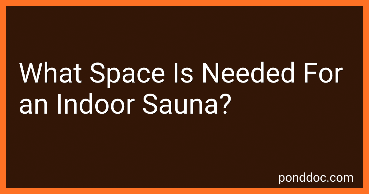 What Space Is Needed For an Indoor Sauna? image