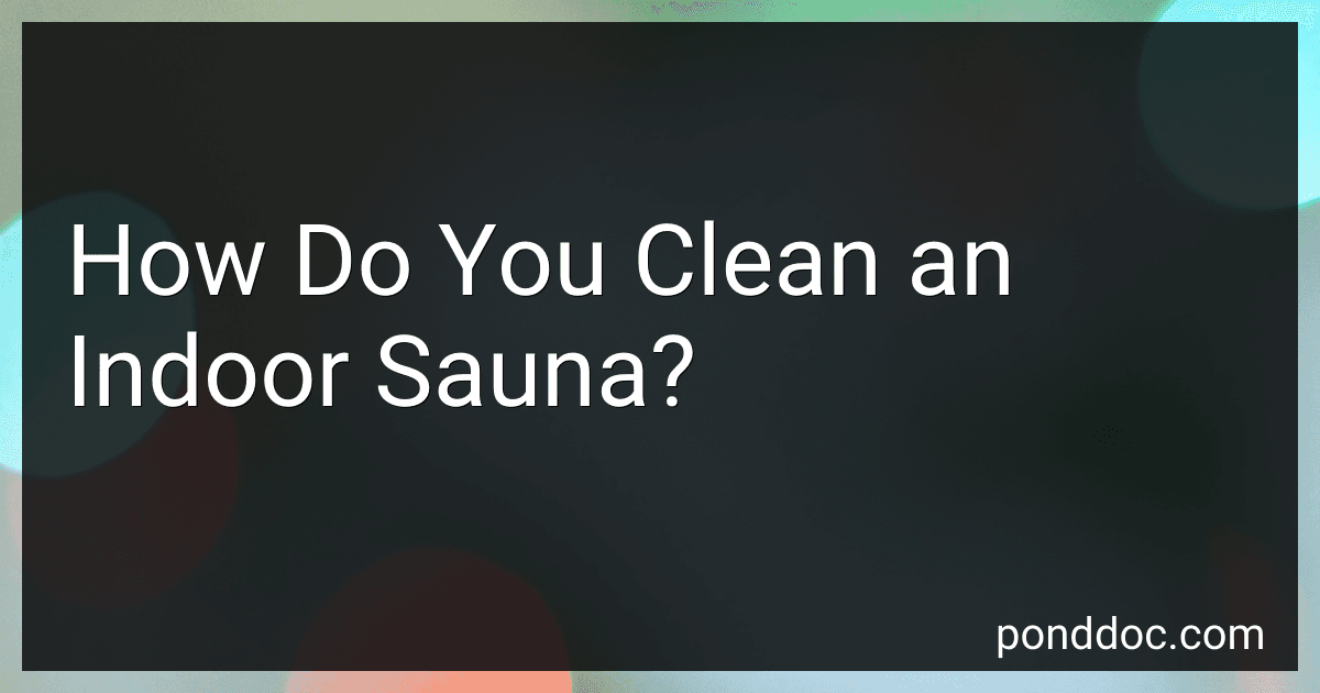 How Do You Clean an Indoor Sauna? preview