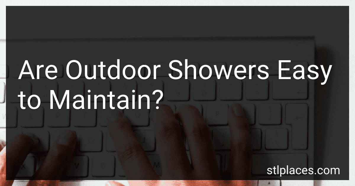 Are Outdoor Showers Easy to Maintain? preview