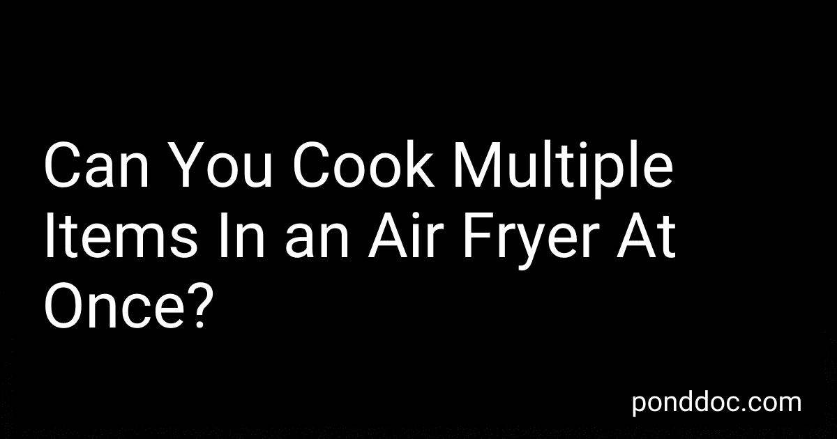 Can You Cook Multiple Items In an Air Fryer At Once? preview