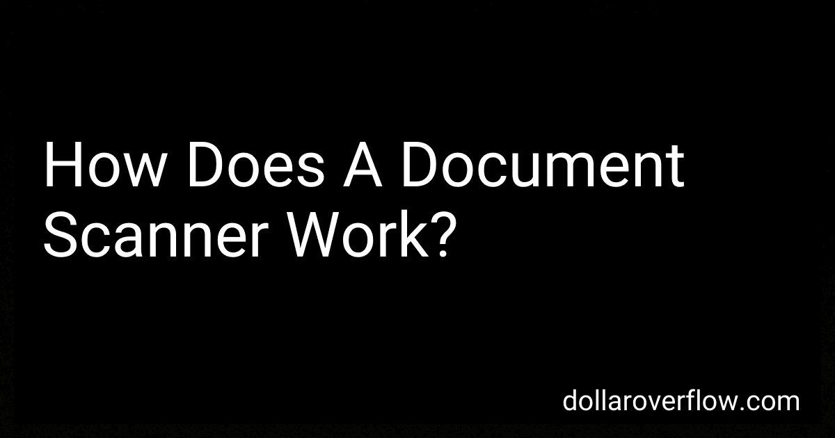 How Does A Document Scanner Work? image