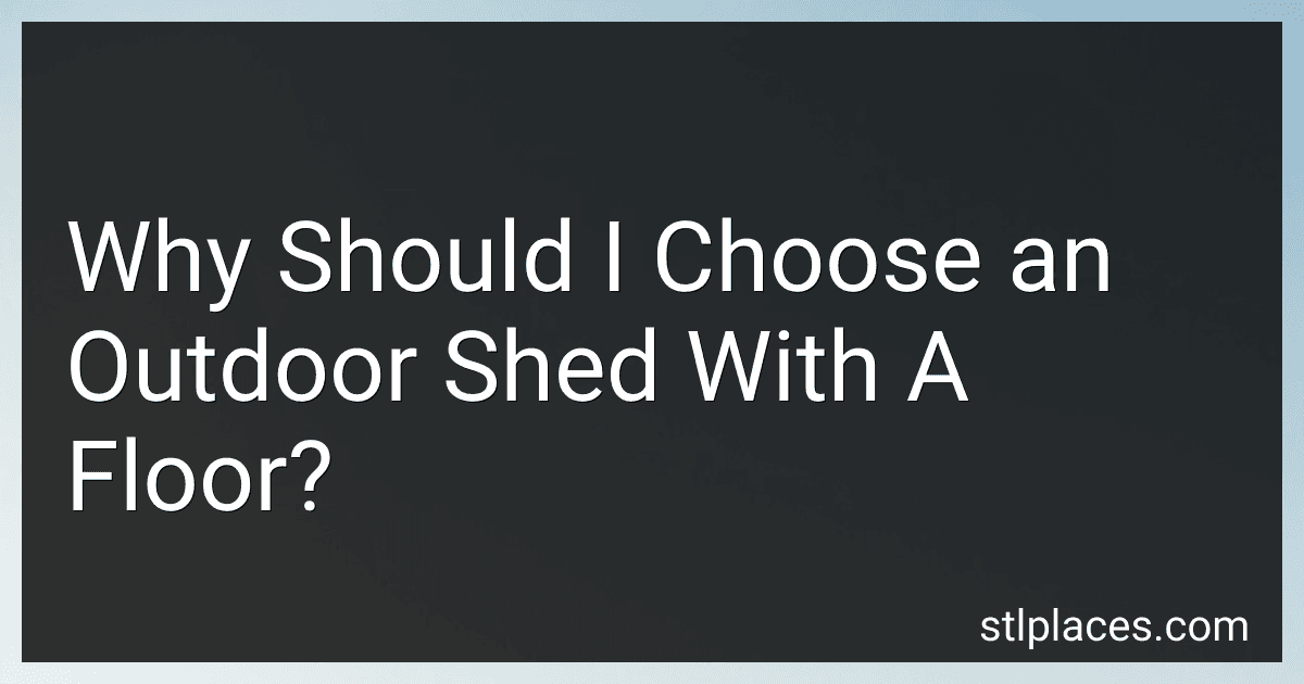 Why Should I Choose an Outdoor Shed With A Floor? image
