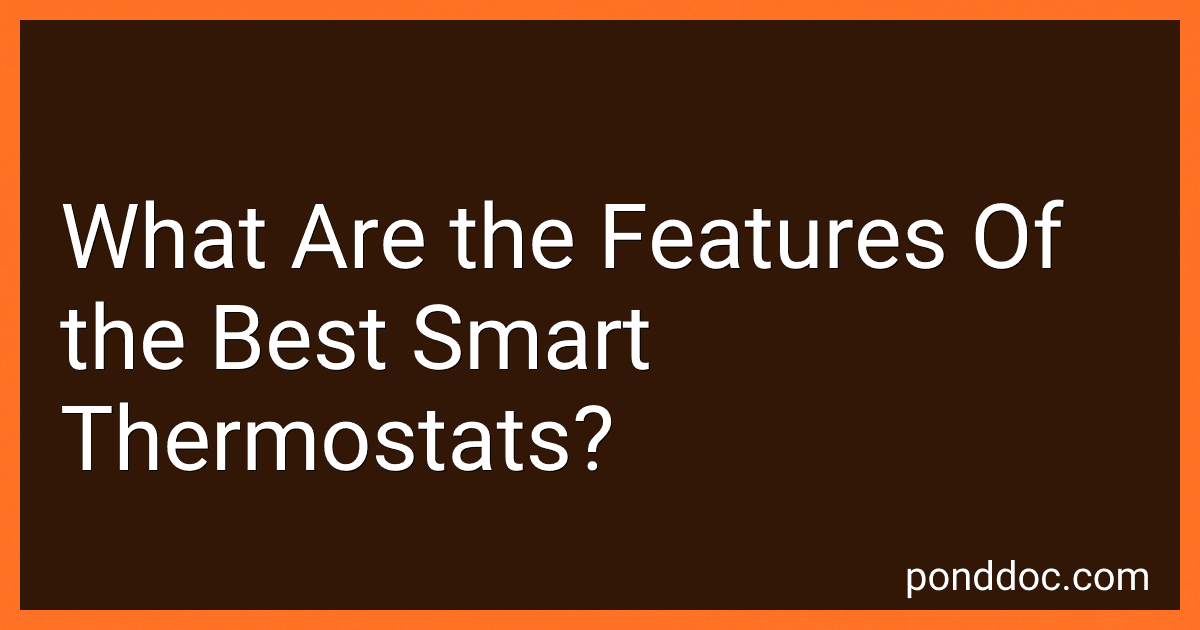 What Are the Features Of the Best Smart Thermostats? image