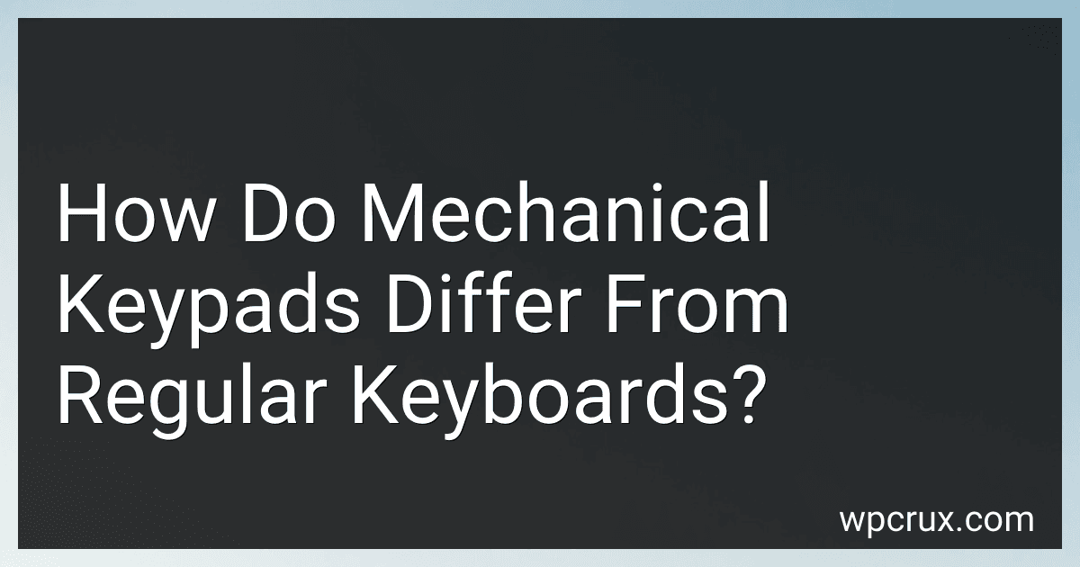 How Do Mechanical Keypads Differ From Regular Keyboards? preview
