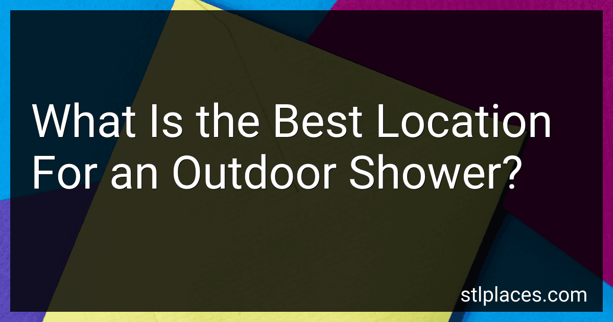 What Is the Best Location For an Outdoor Shower? image