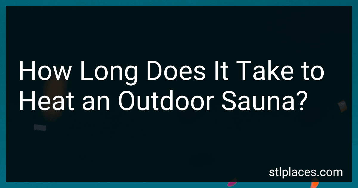 How Long Does It Take to Heat an Outdoor Sauna? image