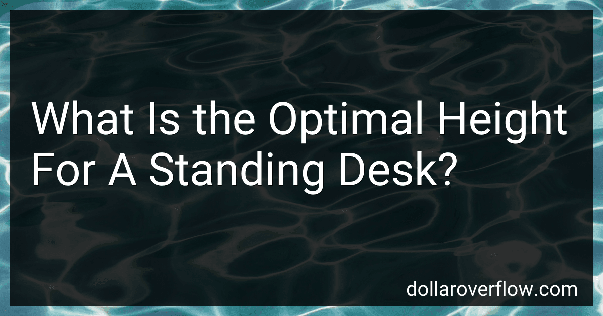 What Is the Optimal Height For A Standing Desk? preview