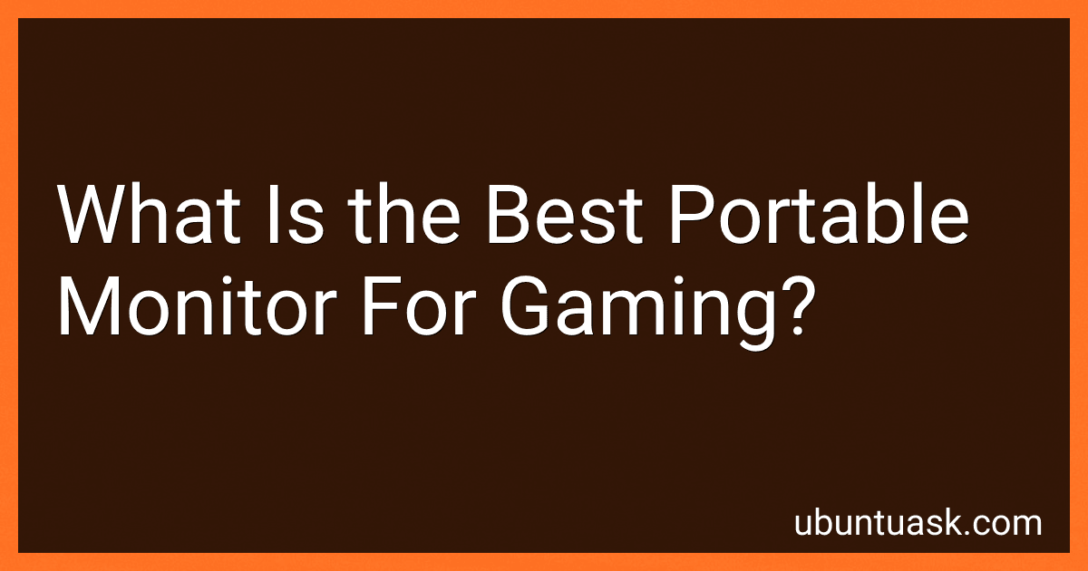 What Is the Best Portable Monitor For Gaming? preview
