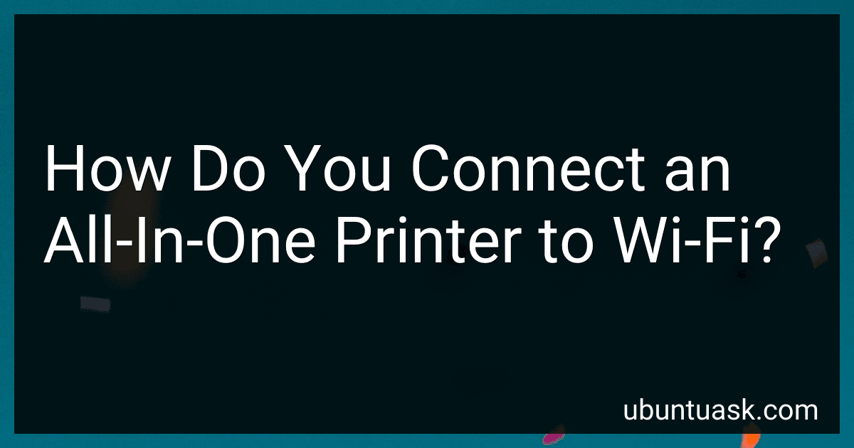 How Do You Connect an All-In-One Printer to Wi-Fi? preview