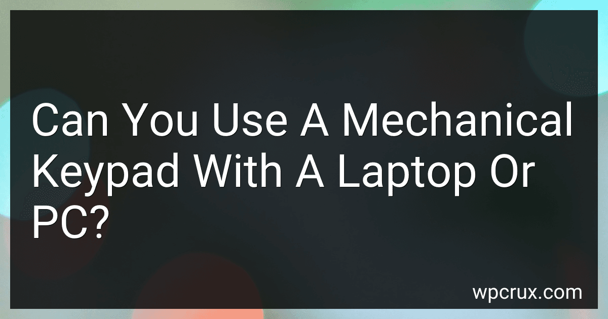 Can You Use A Mechanical Keypad With A Laptop Or PC? preview