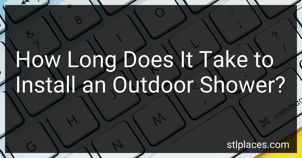 How Long Does It Take to Install an Outdoor Shower? image
