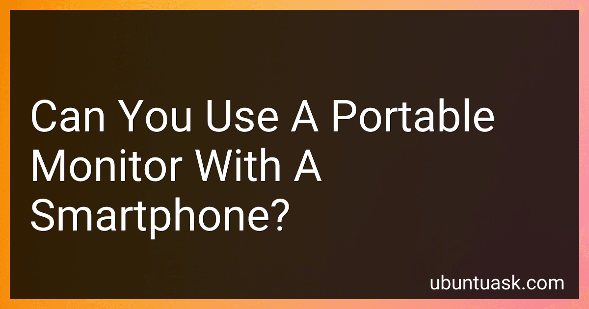 Can You Use A Portable Monitor With A Smartphone? preview