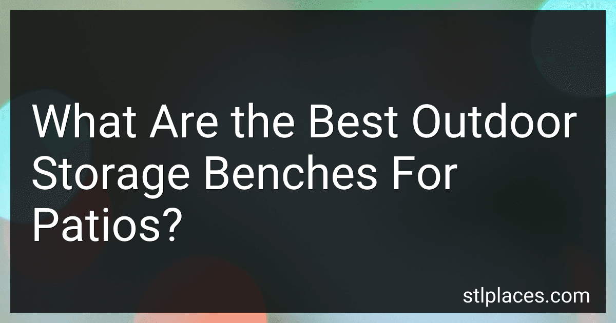 What Are the Best Outdoor Storage Benches For Patios? preview