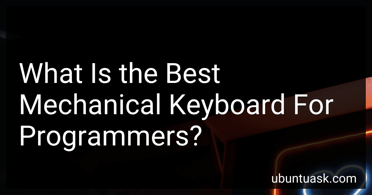 What Is the Best Mechanical Keyboard For Programmers? preview