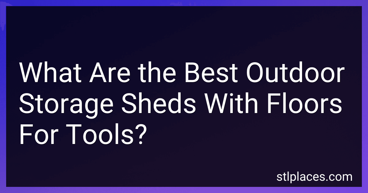 What Are the Best Outdoor Storage Sheds With Floors For Tools? preview