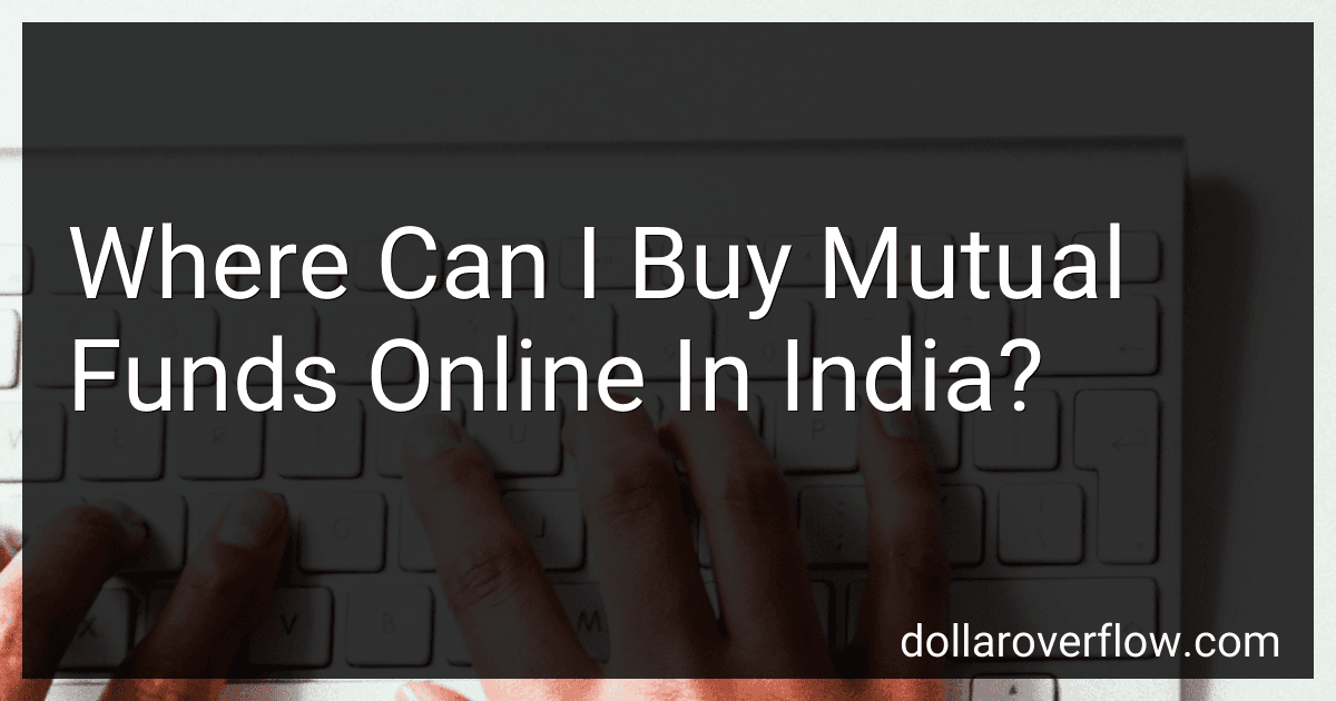 Where Can I Buy Mutual Funds Online In India? image