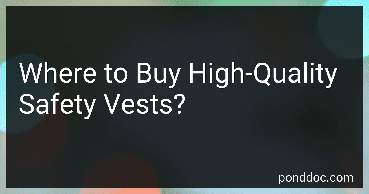 Where to Buy High-Quality Safety Vests? preview