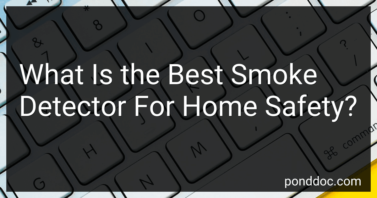 What Is the Best Smoke Detector For Home Safety? image