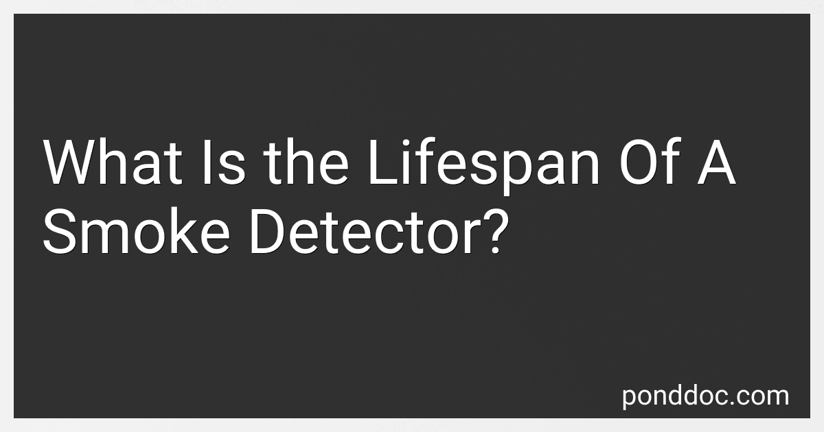 What Is the Lifespan Of A Smoke Detector? preview