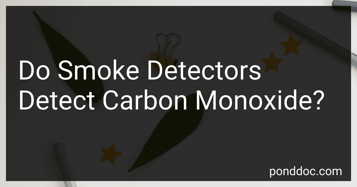Do Smoke Detectors Detect Carbon Monoxide? preview