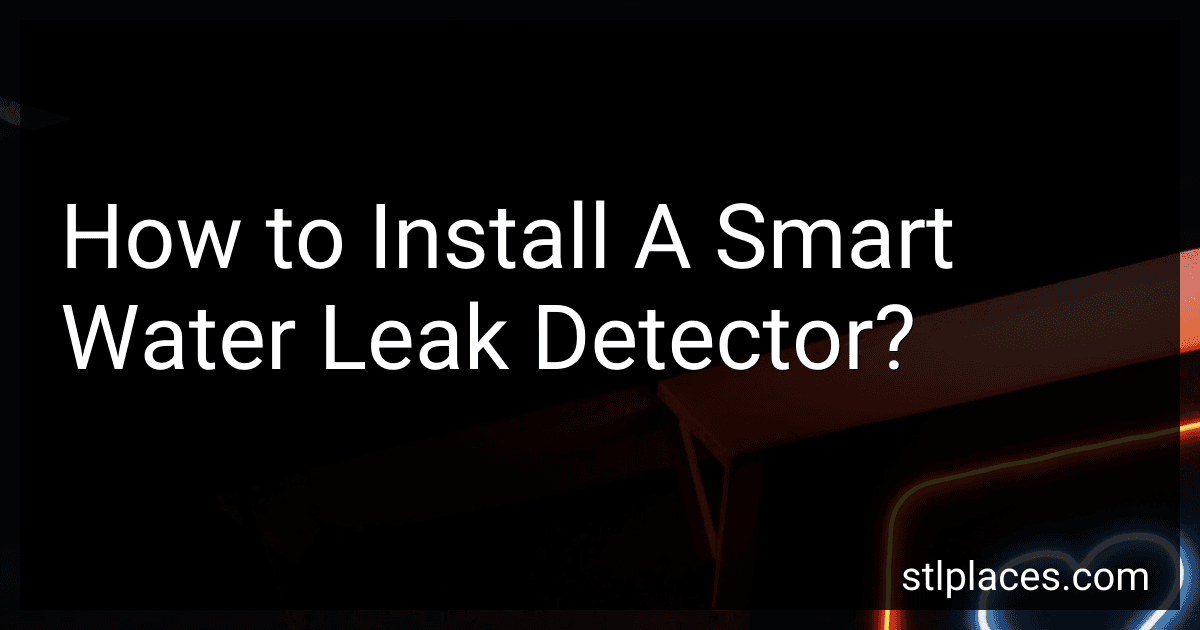 How to Install A Smart Water Leak Detector? image