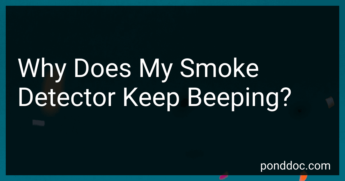 Why Does My Smoke Detector Keep Beeping? preview