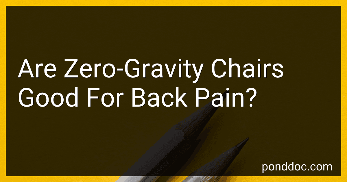 Are Zero-Gravity Chairs Good For Back Pain? preview