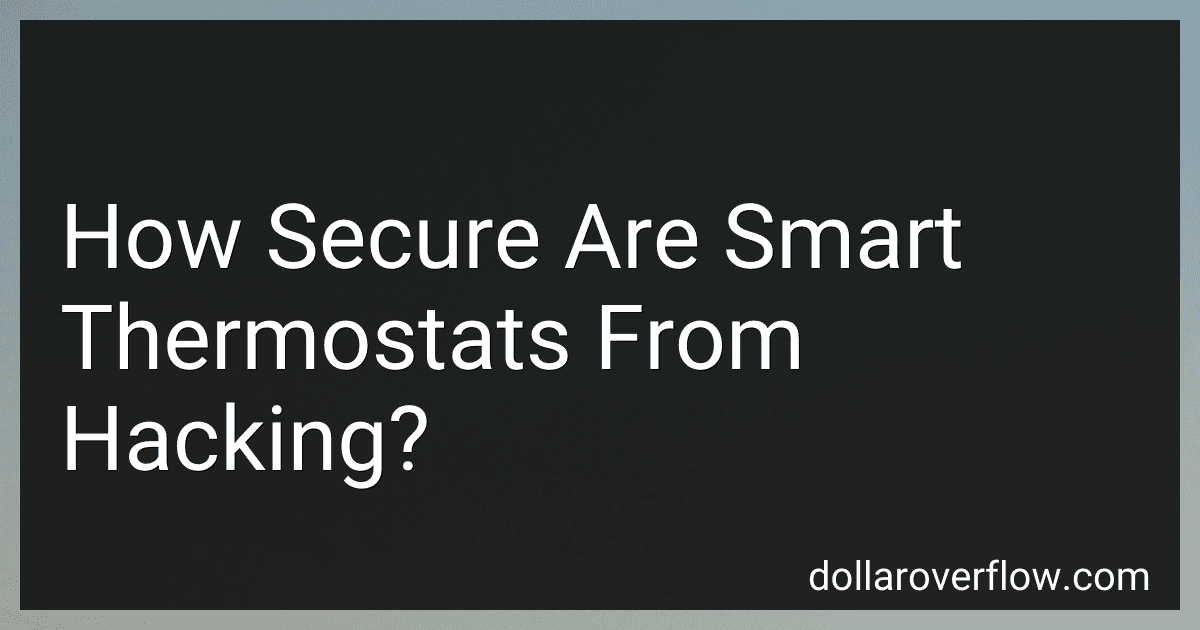 How Secure Are Smart Thermostats From Hacking? image