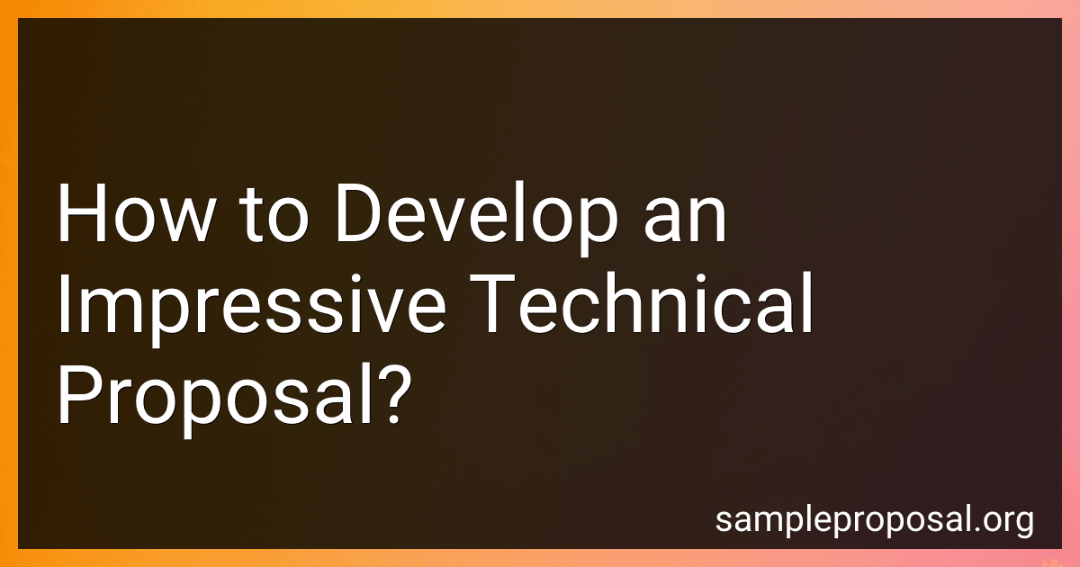 How to Develop an Impressive Technical Proposal? preview
