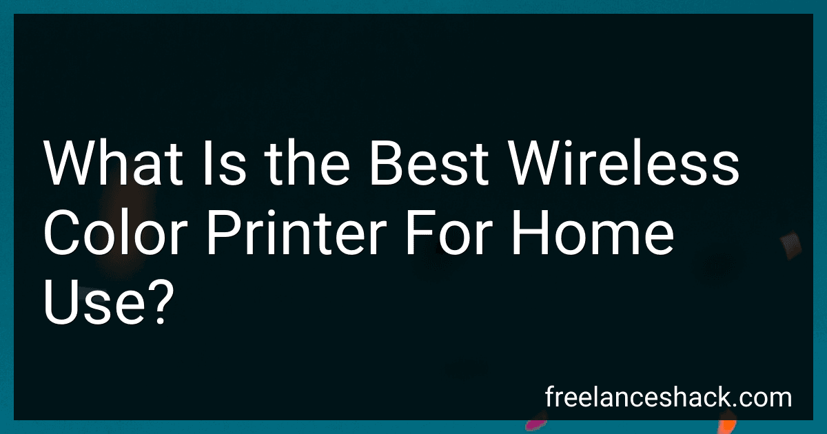 What Is the Best Wireless Color Printer For Home Use? preview