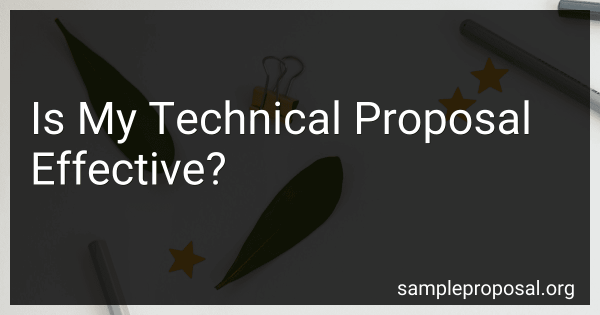 Is My Technical Proposal Effective? preview