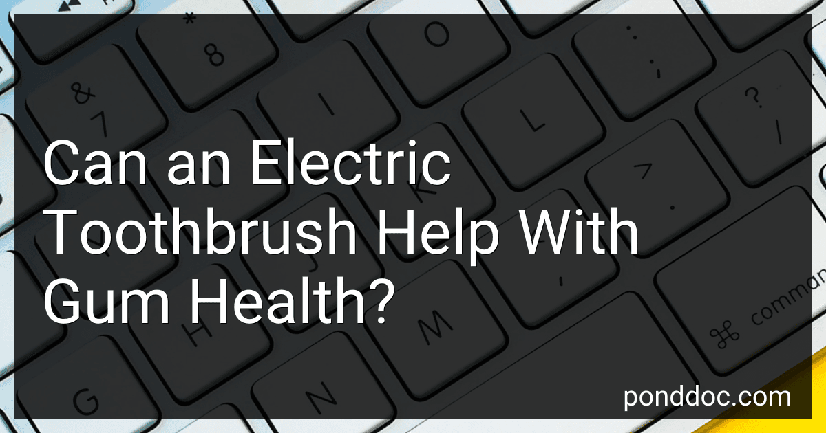 Can an Electric Toothbrush Help With Gum Health? preview