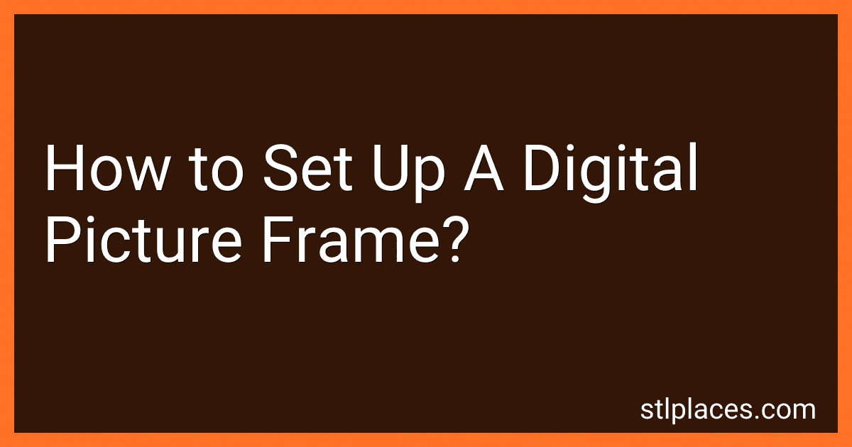 How to Set Up A Digital Picture Frame? preview