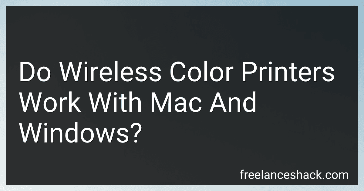 Do Wireless Color Printers Work With Mac And Windows? preview